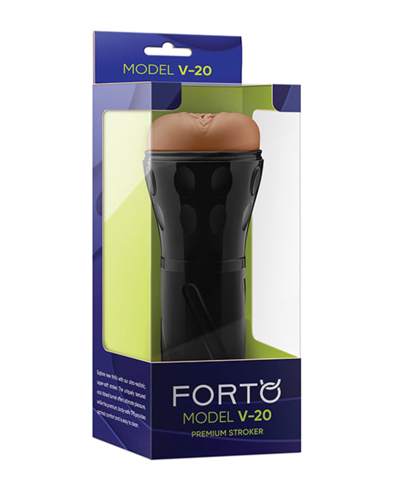 Forto Model V-20 Hard-Side Vagina Masturbator - Tan – JLD