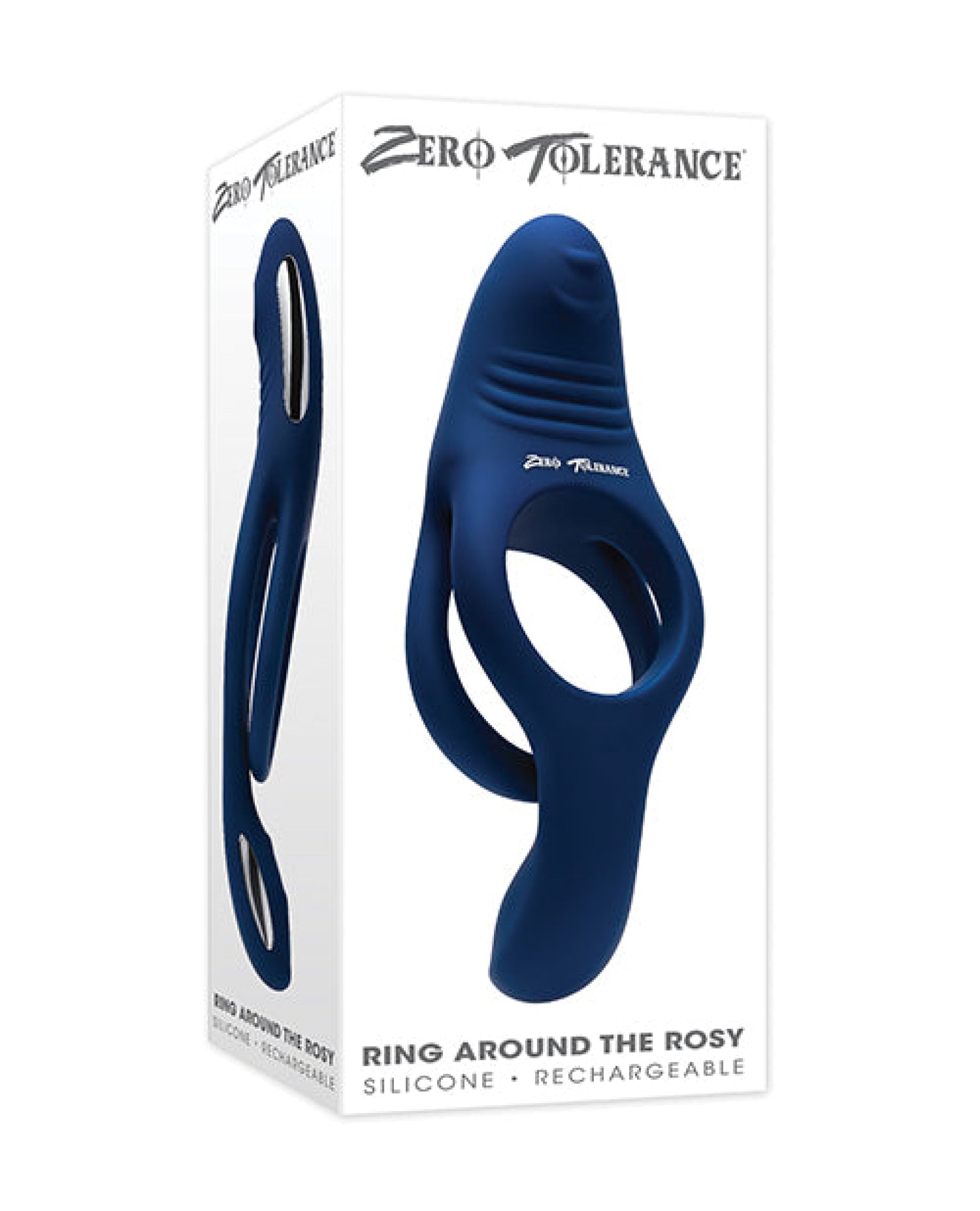 Zero Tolerance Ring Around the Rosy Cock & Ball Vibrator - Blue – JLD