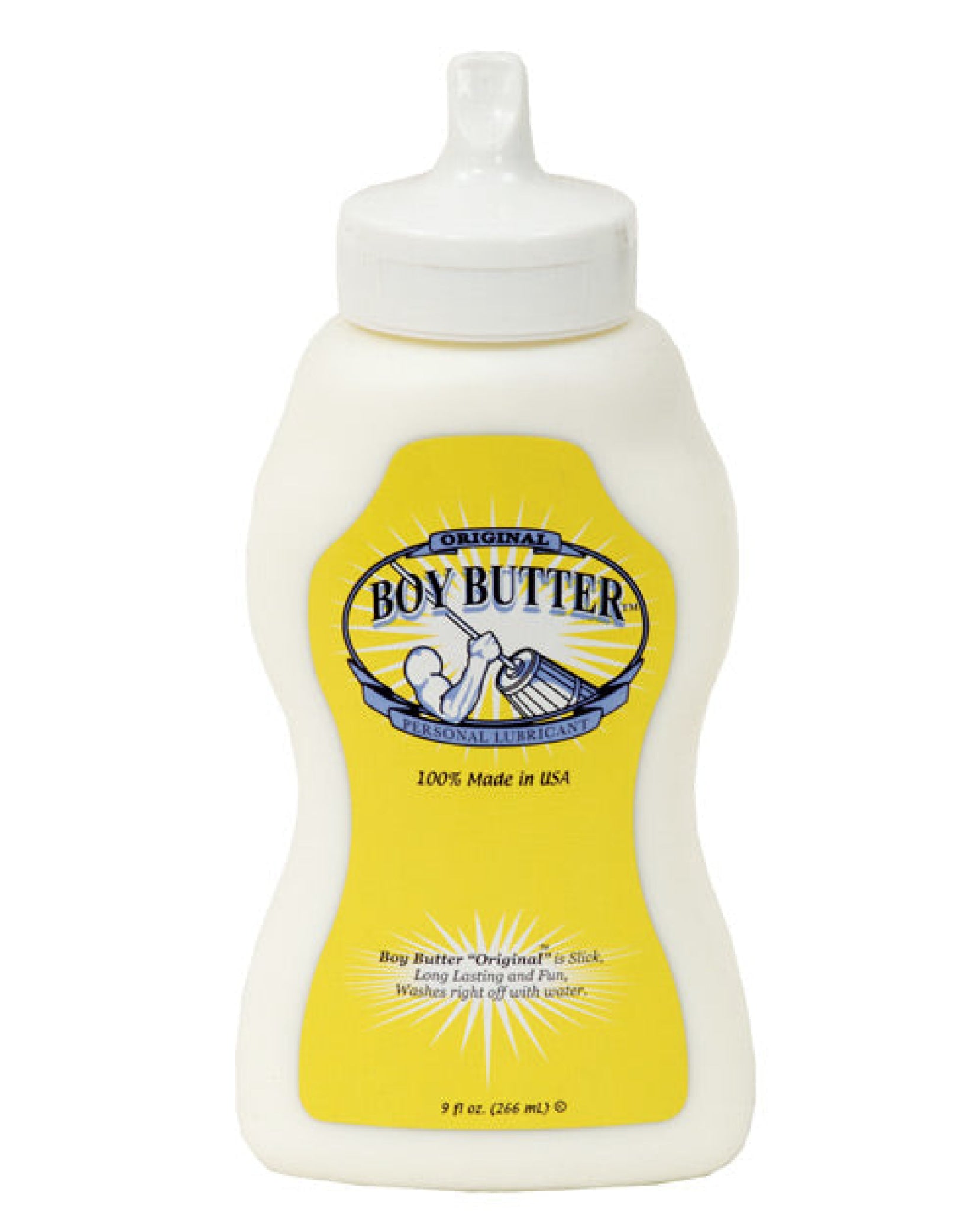 Boy Butter Churn Style - 9 Oz Squeeze Bottle – JLD