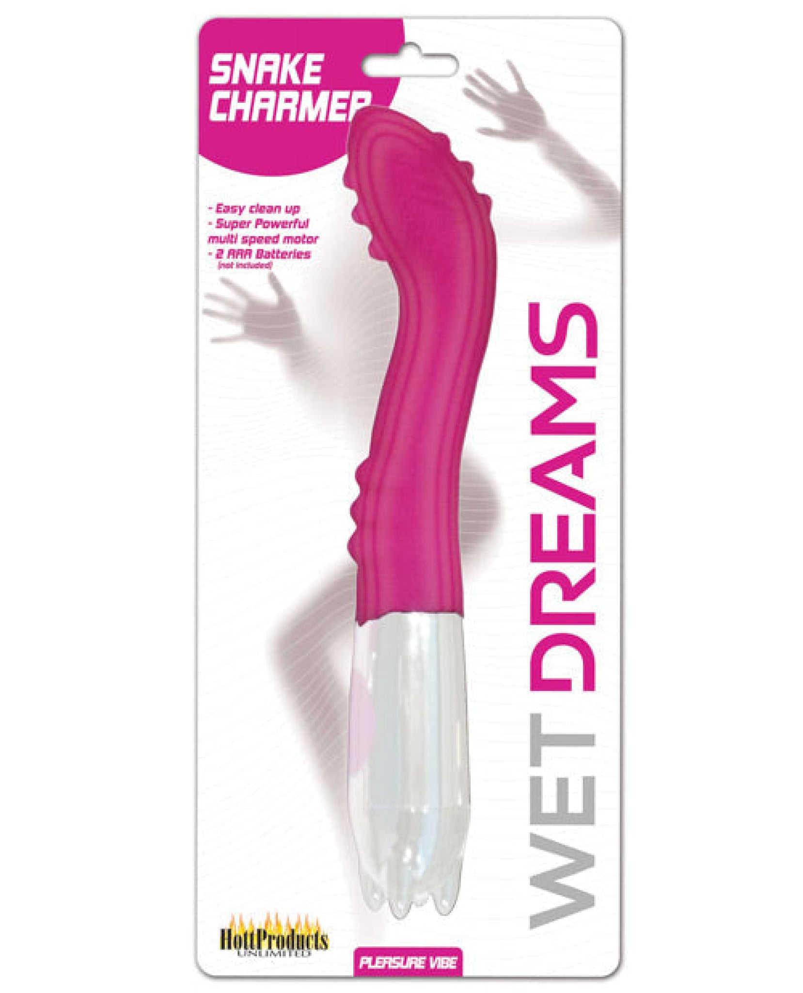 Wet Dreams Snake Charmer Play Vibe - Magenta – JLD