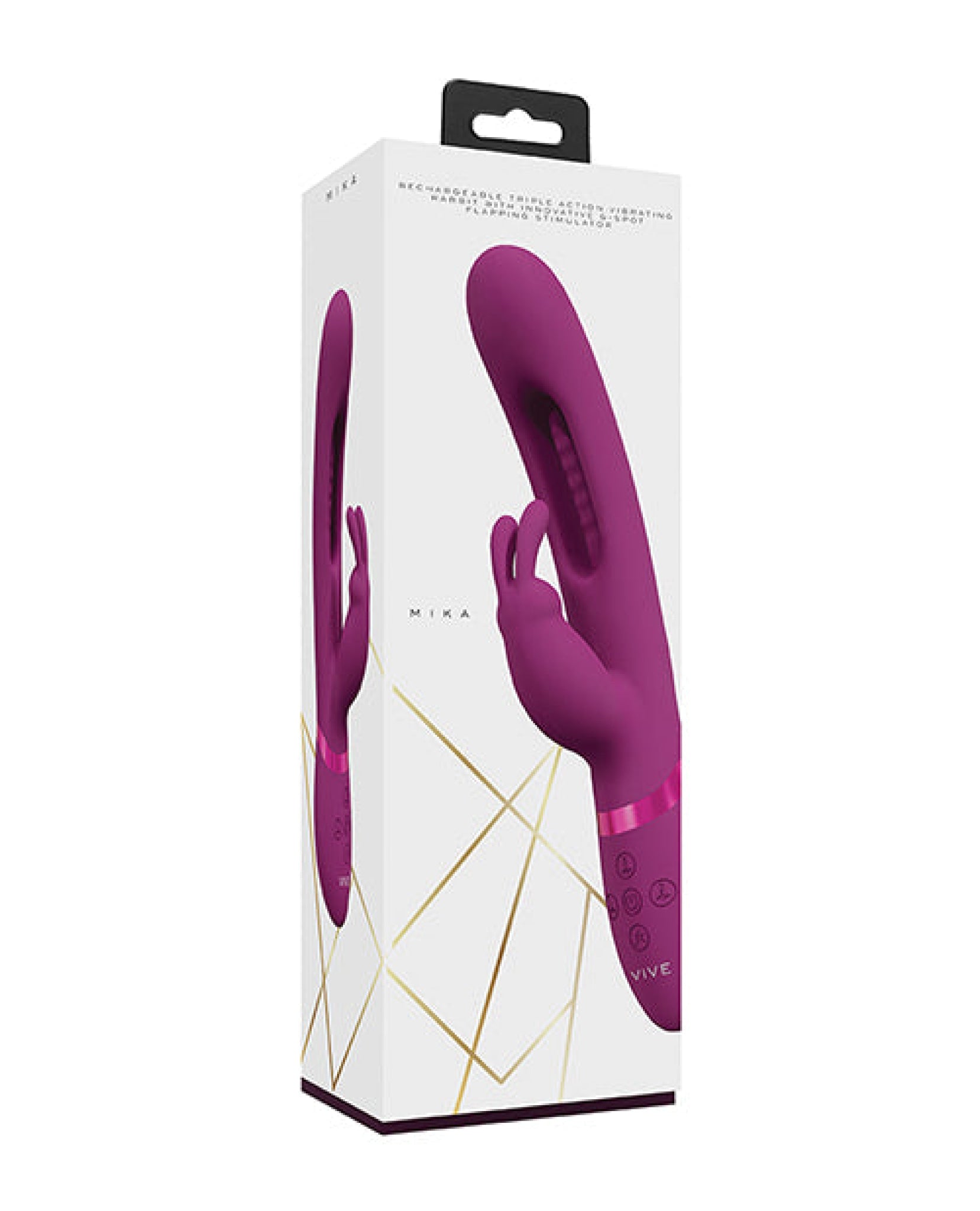 Shots Vive Mika Flapping Tougue Rabbit Vibrator – JLD