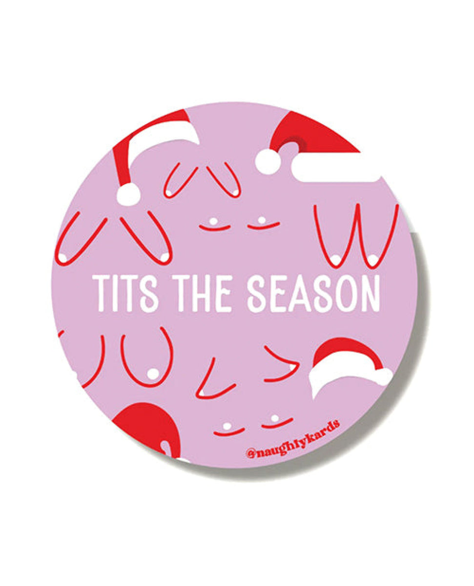 Tits Holiday Sticker - Pack Of 3 Kush Kards