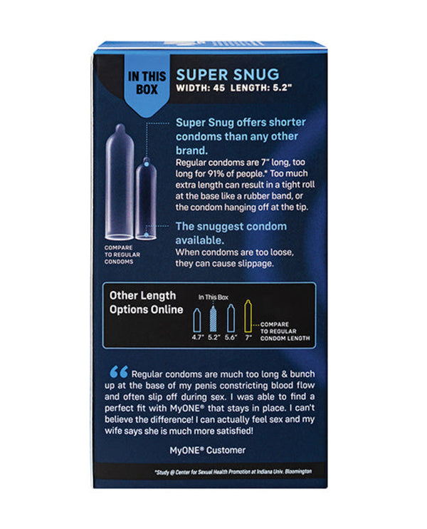 My One Super Snug Condoms - Pack of 10 – JLD