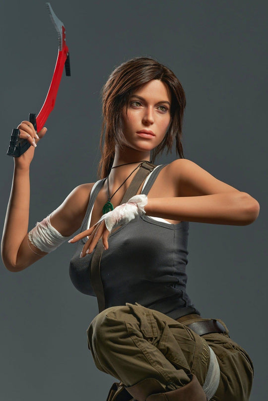 Lara Croft Silicone Sex Doll Game Lady Doll JLD